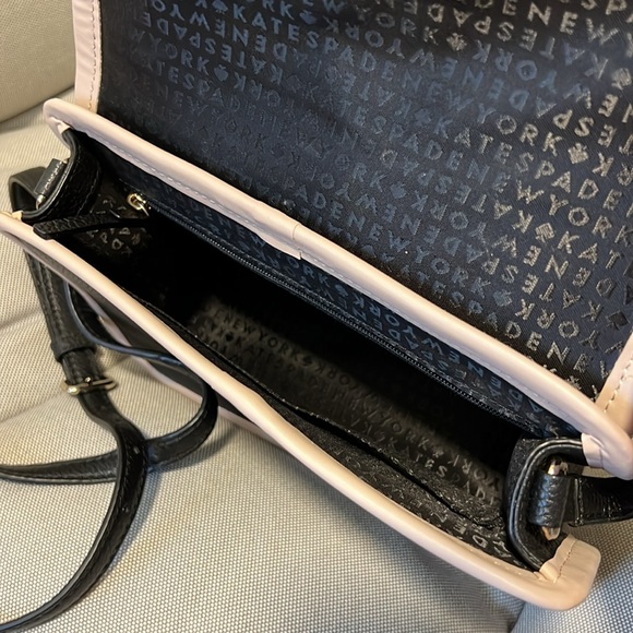 Kate spade black and blush pink crossbody bag - Picture 3 of 4